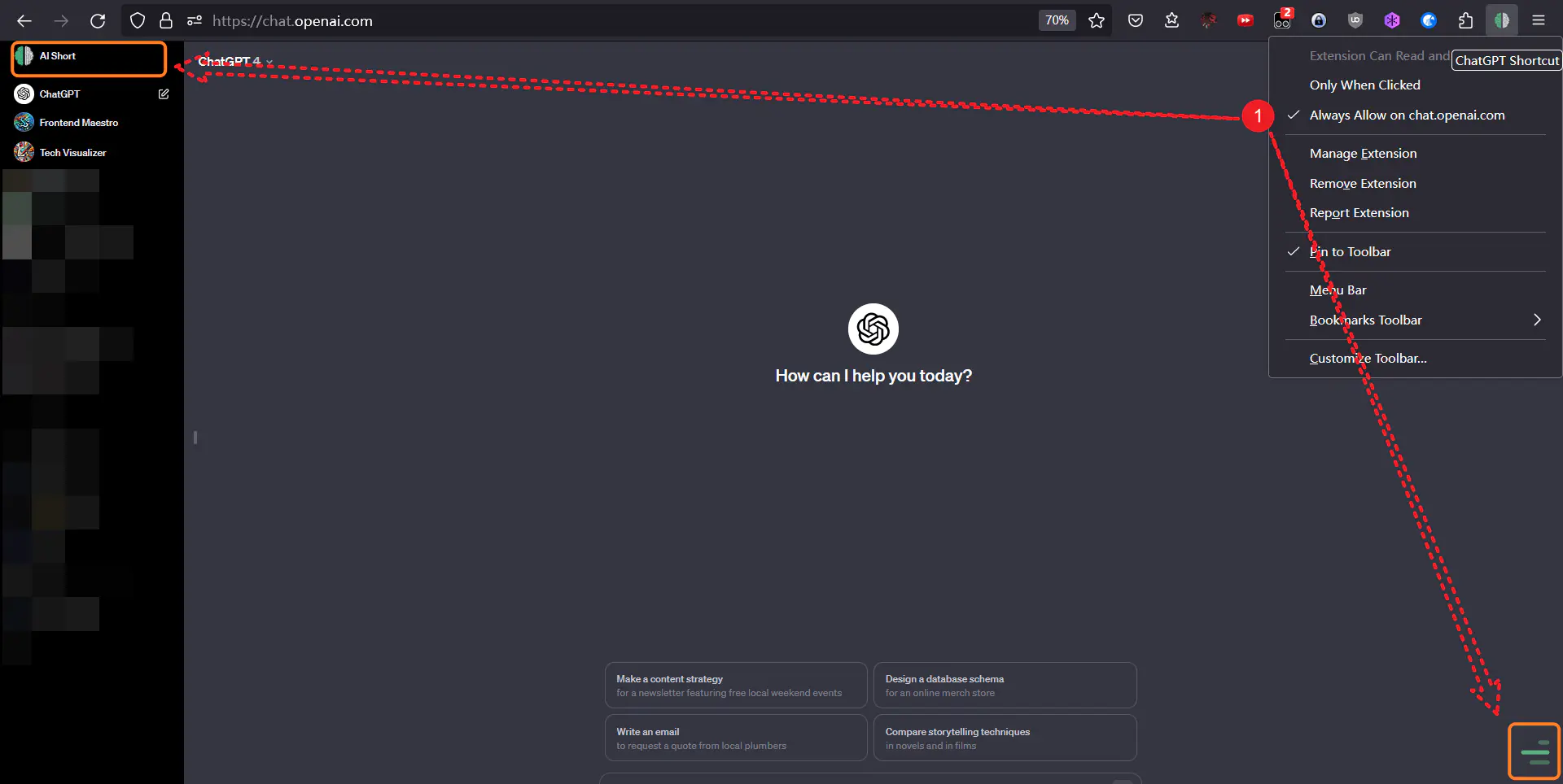 Firefox Extension Permission